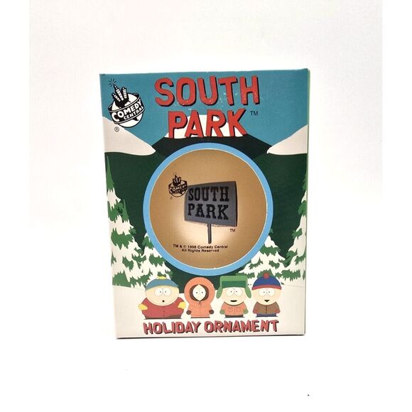 South Park Kyle Glass Ornament Ball Holiday xmas Tree Decoration Collectible - Picture 2 of 3